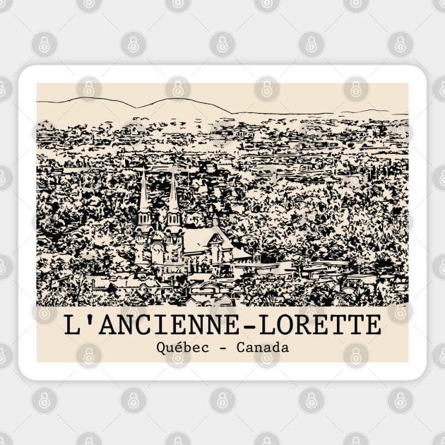 L'Ancienne-Lorette - Québec Magnet by Lakeric